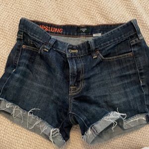 NWOT Jcrew Cuffed Jean Shorts